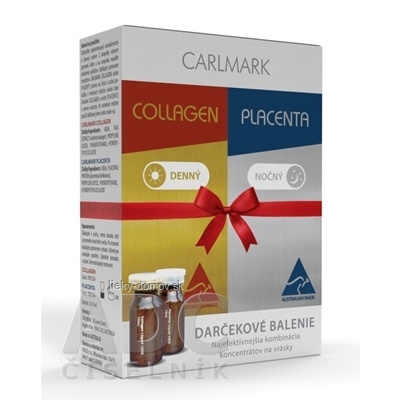 CARLMARK COLLAGEN + PLACENTA Darčekové balenie 2x10 ml, 1x1 set