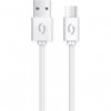 ALIGATOR Datový kabel 2A, USB-C bílý DAKA006