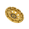 Kotouč diamantový hrnkový brusný dvouřadý, 125x5mmxM14 GEKO