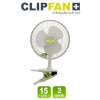 GARDEN HIGHPRO GHP cirkulačný ventilátor 15W s klipsou, 15 cm