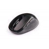 Myš C-TECH WLM-02, čierna, bezdrôtová, 1600DPI, 6 tlačidiel, USB nano receiver