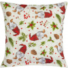 BELLATEX Obliečka VIANOCE 45 × 45 cm 55/124 vianočný škriatok