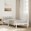 vidaXL Extra dlhá posteľ bez matraca biela 80x210 cm masívna borovica - Biela - 162743-58509