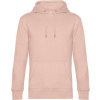 B&C | KING Hooded, Pánska mikina s kapucňou, ružová soft rose, XL