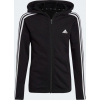 Mikina Adidas adidas Essentials 3 Stripes s kapucí na zip Jr IC3634