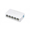 Mercusys MS105 5x10/100 mini desktop switch, plastic case (MS105)