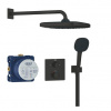 Grohe Precision Thermostat Termostatická batéria, čierna matná 348822430