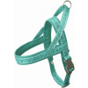 Postroj Hurtta Casual ECO pávia zeleň 90-100cm