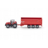Traktor Massey Ferguson 8480 s prívesom Siku 1844