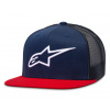 Alpinestars - šiltovka CORP TRUCKER / blue-red-white