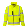 PORTWEST Bunda S424 Hi-Vis Classic, zateplená, softshellová, reflexní POR-S424YERXXXL 3XL Žlutá