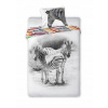FARO Obliečky Zebra Bavlna 140x200 70x90