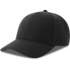 Atlantis Headwear Kšiltovka Champion-S, 6 panelová, baseballová COT33027600299-black Černá UNI