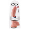 Dildo King Cock 26 cm telovej farby