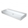 Duravit Vero Air Dvojumývadlo, 120x47 cm, bez prepadu, bez otvoru na batériu, WonderGliss, biela 23501200701