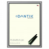 DANTIK rám na obraz 15 x 20 Šedá leská