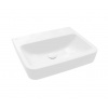 Villeroy & Boch O.novo Umývadlo, 55x46 cm, bez prepadu, bez otvoru na batériu, CeramicPlus, alpská biela 4A4158R1
