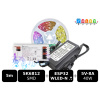 Programovateľný set RGBW-IC LED pásika SK6812 SMD, IP65 | WLED.sk