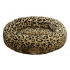 Plyšový peliešok Alanis donut - hnedý leopard