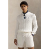 Bavlnený sveter Polo Ralph Lauren béžová farba, 710775885