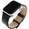Fixed Leather Strap kožený remienok pre Apple Watch 42/44/45/49mm, čierny FIXLST-434-BK