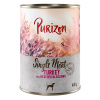 Purizon Single Meat 6 x 400 g - morčacie s kvetmi vresu