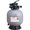VEVOR Pieskový filter 55 GPM 506 x 506 x 855 MM 7-cestný bazénový filter