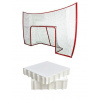 Merco Target FG skladacia bránka s bočnou sieťou + Hockey Revolution Hockey Tiles dosky (18 ks)