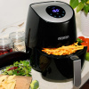 ZahradnyNabytok.org - Teplovzdušná fritéza FRYER 1 black - 9 v 1 s dotykovým displejom 1485 W 3,6 l