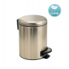 Gedy POTTY odpadkový koš 3l, Soft Close, zlato mat
