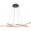 Rabalux Severine inteligentná závesná lampa 5x40 W biela-čierna-zlatá 72369
