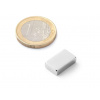 SOLLAU Neodymový magnet hranol 15x9x4 mm, N38, ponikelovaný