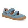 Barefoot dětské sandály Protetika - Tafi jeans modré