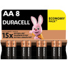 Alkalická batéria Duracell AA (R6) 8 ks