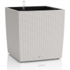 Lechuza Kvetináč CUBE Cottage 40 - light grey