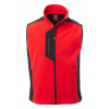Payper CORK Softshellová vesta 3XL, Red-Black