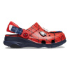 Detské Šlapky CROCS SPIDERMAN ALL TERRAIN CLOG T 209258-410 – Červená