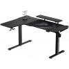 Herný stôl ULTRADESK Winger čierny (UDESK-WI-BKA/BKB)