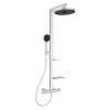 Ideal Standard Ceratherm Alu+ sprchový systém s termostatickou batériou a 2 poličkami BD583SI