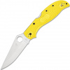 Spyderco C258PYL Stretch 2 XL Salt Yellow Lightweight vreckový nôž 10,1 cm, Satin, žltá, FRN