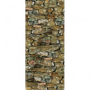 Dverová fototapeta - FT3286 - Kamenná stena 91cm x 211cm - Vliesová fototapeta