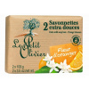 Le Petit Olivier Extra jemné mydlo - Pomarančový kvet, 2x100g