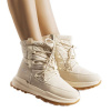 Dámske zimné topánky Lee Cooper v béžovej farbe