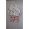 Starostlivosť 75 ECRU Set, ružová (H&M Sada legínov + tunic 110/116)