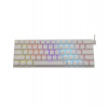 White Shark Gaming mechanical keyboard WAKIZASHI 2, blue switch, US, white (WAKIZASHI-2-US-W-BLU)