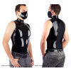 Latexové tričko bez rukávov a so stojačikom - SO-SHIRT-B6