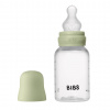 Plastová fľaša Bibs Baby Bottle Farba: Sage, Objem: 150 ml, Materiál cumlíka: Silikón