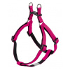 Nobby SOFT GRIP postroj nylon S-M 40-56cm / 15mm ružová