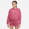 Nike Sportswear Trend Flc Crew Jr DV2563 633 sweatshirt (104158) Black XL (158-170)