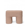Ferm Living Detská stolička/stolík Podo Stool Rose – ružová